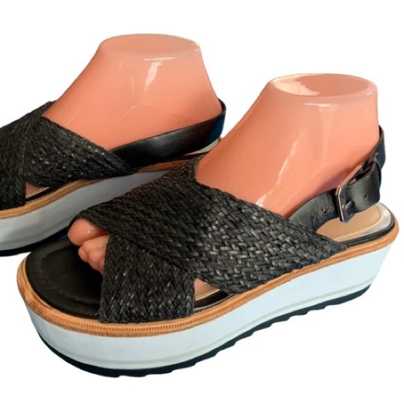 Zara braided sandals Woman size 8.5 - Picture 4 of 9